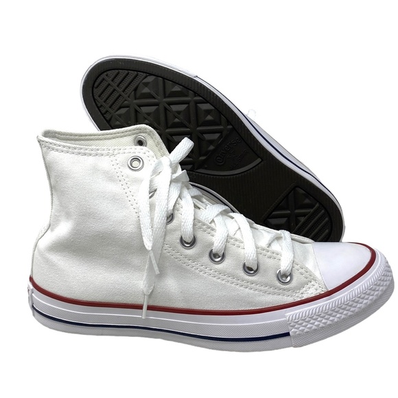 Converse Chuck Taylor Shoes Women Size High Top Canvas White Custom M7650C-WWWSB - Picture 8 of 10